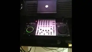 Dj setup,citronic mpcd-x3