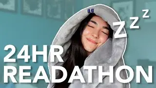 24 HOUR READATHON VLOG // Going Hardcore, Can I Read an Entire Trilogy?!