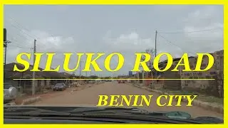 A DRIVE THROUGH SILUKO ROAD VIA TRAVIS CHRISTIAN COLLEGE, BENIN CITY ( EDO STATE ) NIGERIA.