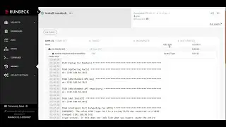Ansible in Rundeck