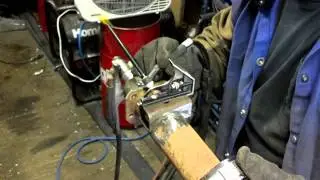 Trailer repair part 3: Welding on the perches