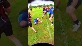 IT KEEPS GETTING CRAZIER 😂💀 Full POV Rugby Games, Link in bio🔥 #rugby #pov #runningback