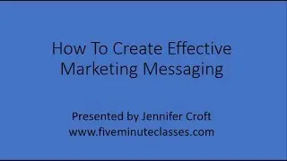 How To Create Effective Marketing Messaging