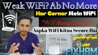 Weak WiFi Fix in 2 Minutes | Range Double + WiFi Complete Security!
