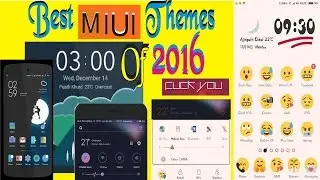 Best MIUI Themes for 2017-2018 | Awesome Themes
