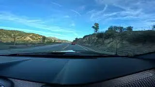 Angeles Crest / Mustang 3V / Afternoon / Tire rotation & re-balance. W/Ferrari 348 Spider / 4K