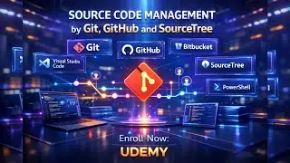 🚀 Enroll FREE on Udemy &ndash; Source Code Management by Git, GitHub & SourceTree! 🚀