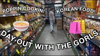 Poppin Cookin? Kmart & Cooking Korean Food - Vlog