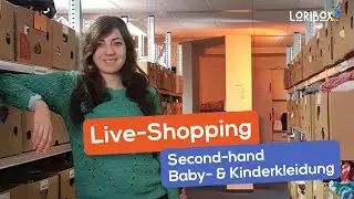 Live-Shopping Gr. 122-128 &ndash; Second-hand Kinderkleidung bei Loribox &ndash; Whatnot