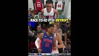 Detroit vs Denver, race to 10 pts | Win streak no more? #detroit #nba #patriciobosspaldo