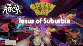 Green Day &ndash; Jesus of Suburbia | INSANE 9-Minute Drum Cover in VR (Drums Rock VR)