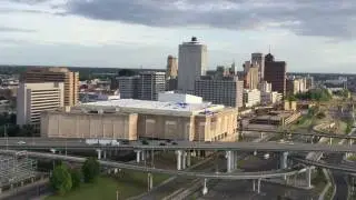 Elevator to the top of the Pyramid Memphis