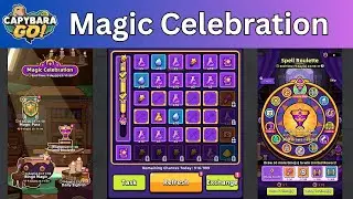 Capybara Go! Let's celebrate Magic