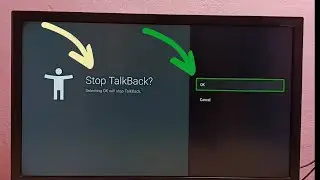 How to Turn OFF Talkback mode on REALME Android TV | How to Turn ON / OFF TalkBack