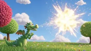 The Sneezing Dragon&rsquo;s Achoo Song | Funny Dragon Song for Kids | Nursery Rhymes & Songs for Children