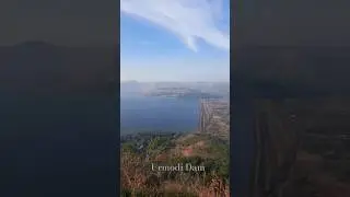 Urmodi Dam, Satara &ndash; where calm waters meet breathtaking landscapes 🏞 #sajjangad #dam #nature #short