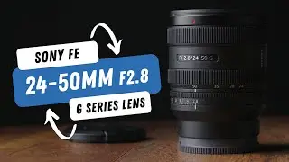 Объектив Sony FE 24-50mm F2.8 серии G | Компактный зум-объектив F2.8 с разрешением G-объектива