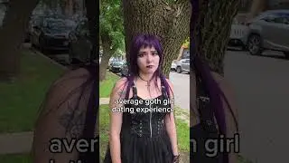 BEING A GOTH GIRL IS NOT AN EASY TASK :( LIKE HER DRESS? COME FIND IT AT 2620 W FLETCHER