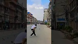 1VS 100 #shorts #brave #boy #change#revolution #nepal
