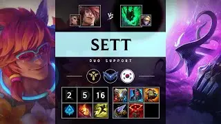 Sett Support vs Thresh - KR Diamond Patch 25.14
