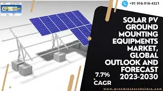 Solar PV Ground Mounting Equipments Market, Global Outlook and Forecast 2023-2030