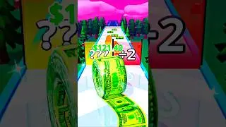 Make Money Roll Rush Run #47 #shorts #viral #games