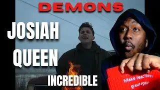 OMG WHO IS THIS GUY😲 Josiah Queen - demons (Official Music Video) (REACTION) 