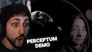 THIS GAME IS TRIPPY!! | Perceptum Demo (Horror Game)