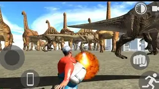 😱🦖 Jurassic Chaos Mode! Dinosaur Attack on Airport ✈️🔥 | Indian Bike Driving 3D