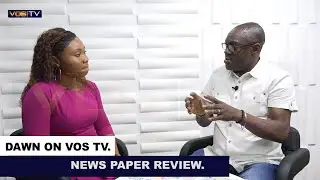 DAWN ON VOS TV: NEWS PAPER REVIEW