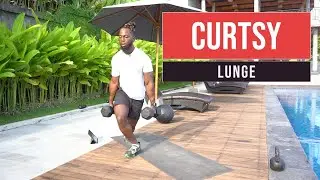 How To Do Curtsy Lunges The RIGHT Way | Curtsy Lunge | Nyo Mudzingwa | Curtsy Lunge exercises