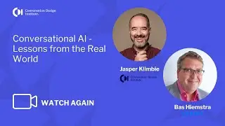 Conversational AI -  Lessons from the Real World