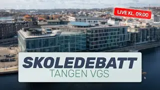 Skoledebatt på Tangen videregående skole 2025
