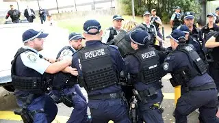 &lsquo;Good on them&rsquo;: Tony Abbott voices his support for police powers at Monday&rsquo;s protests