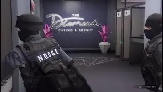 GTA Online : Casino Heist Easiest Approach Noose Exit