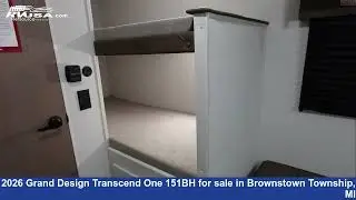 Magnificent 2026 Grand Design Transcend One Travel Trailer RV For Sale in Brownstown Township, MI