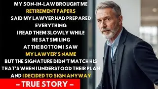 My Son-in-Law Asked Me to Sign ''Retirement Papers'' &mdash; My Lawyer's Name Was Forged at the Bottom