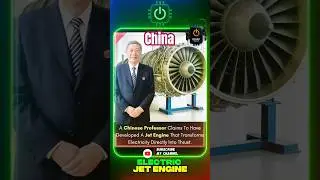 Really? Electric Jet Engine #electricengine #aviationtech #chinatech