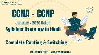 CCNA - CCNP | Syllabus Overview in Hindi | Complete Routing & Switching |  Network Engineering