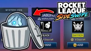 WORST ITEM SHOP EVER | Rocket League Sideswipe