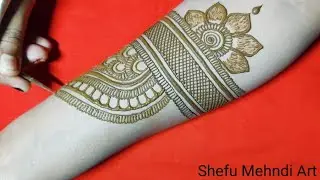 New full front hand dulhan mehndi designs 2021
