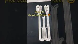 New technology Diary with pen drive and usb cable🤩✌️🫶