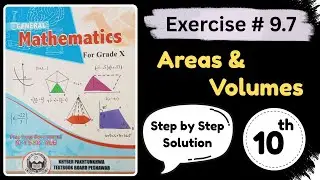 Exercise 9.7 Areas and Volumes | Unit 9 Areas and Volumes | Class 10th General Math