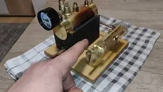 Meine erste Dampfmaschine :) Habe den Opitec Bausatz benutzt und etwas modifiziert. ;)
