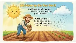 2 Secret Keys to SUPER Prayer! 🔑🎒 | The Heavy Backpack & The Farmer | Kids Bible Guide