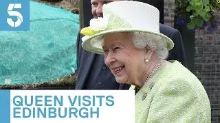 The Queen visits Edinburgh city farm | 5 News