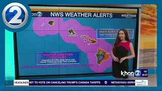 Moderate to breezy Northeast trades will last all week