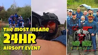 The Most INSANE 24hr Airsoft event - Gangsta City Turf Warz