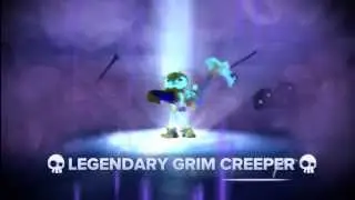 Meet the Skylanders - LightCore Legendary Grim Creeper 