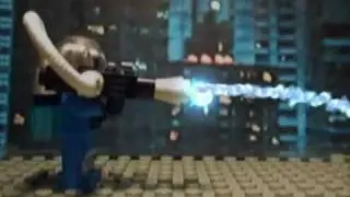 Lego Mr Freeze's Freezing Test
